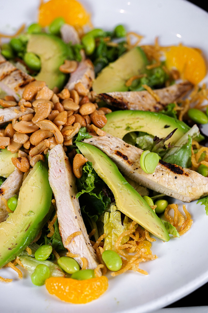 Nutty Grilled Chicken Salad